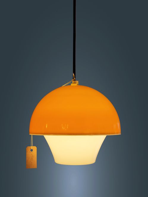 Hovedbilde Space Age vintage plastpendel