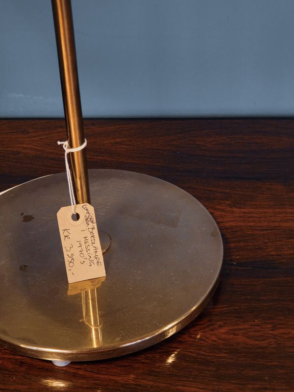 Messing bordlampe Bergboms